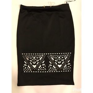 ASOS club L open work skirt BNWT